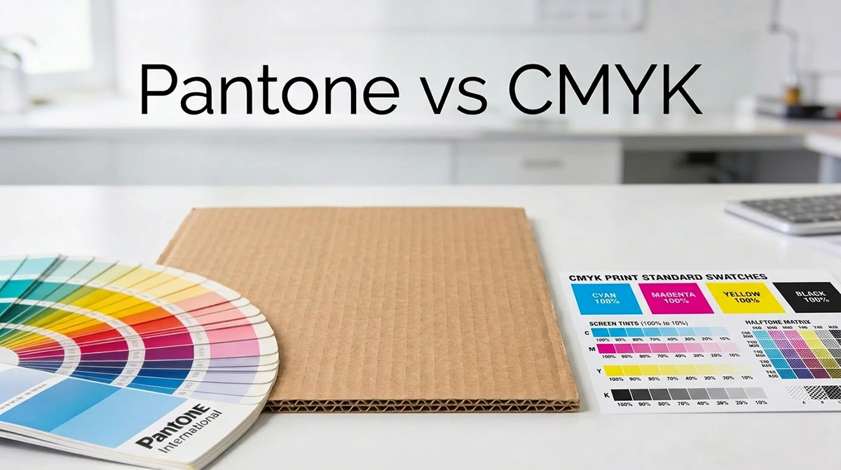 CMYK or Pantone for Your Corrugated POP Display? A Cost vs. Color Accuracy Breakdown