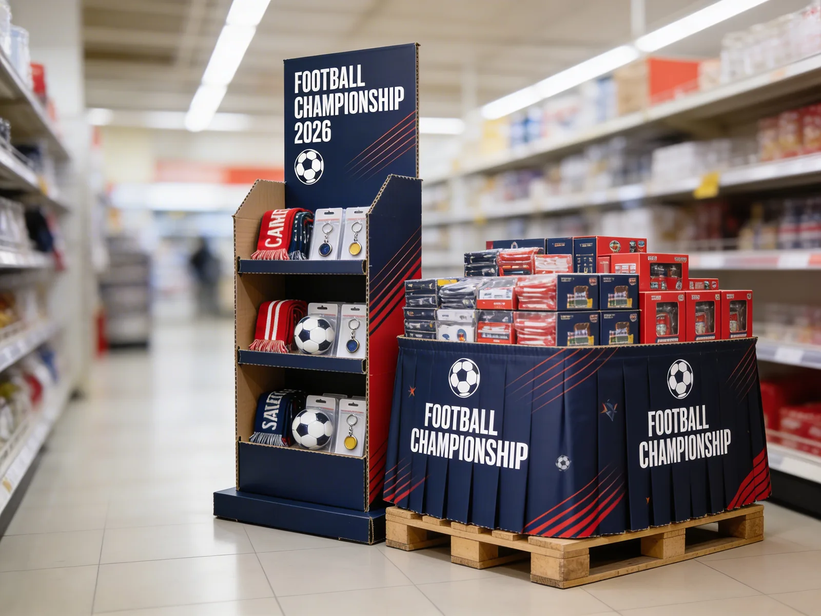 2026 FIFA World Cup Cardboard Display: Help Your Brand Win on the Retail Floor