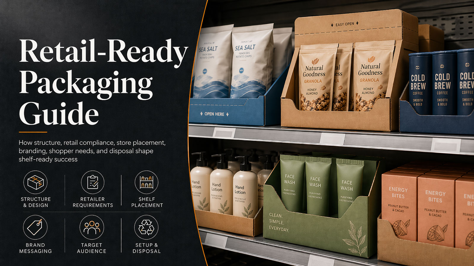 Retail-Ready Packaging Guide: Design, Compliance, and Shelf Performance