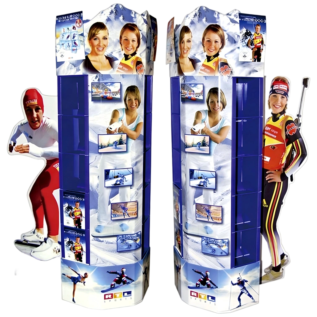 Cardboard Advertising Standees