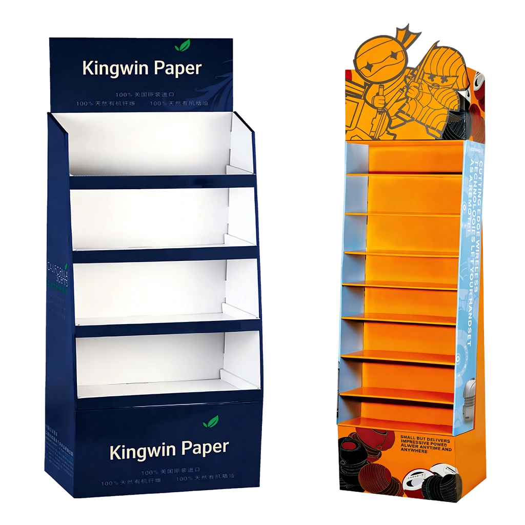 Cardboard Floor Display Stands