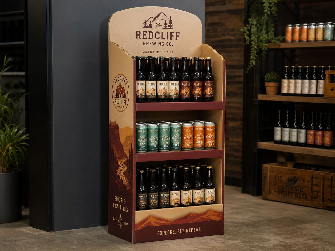 Beer & Craft Brew display solutions