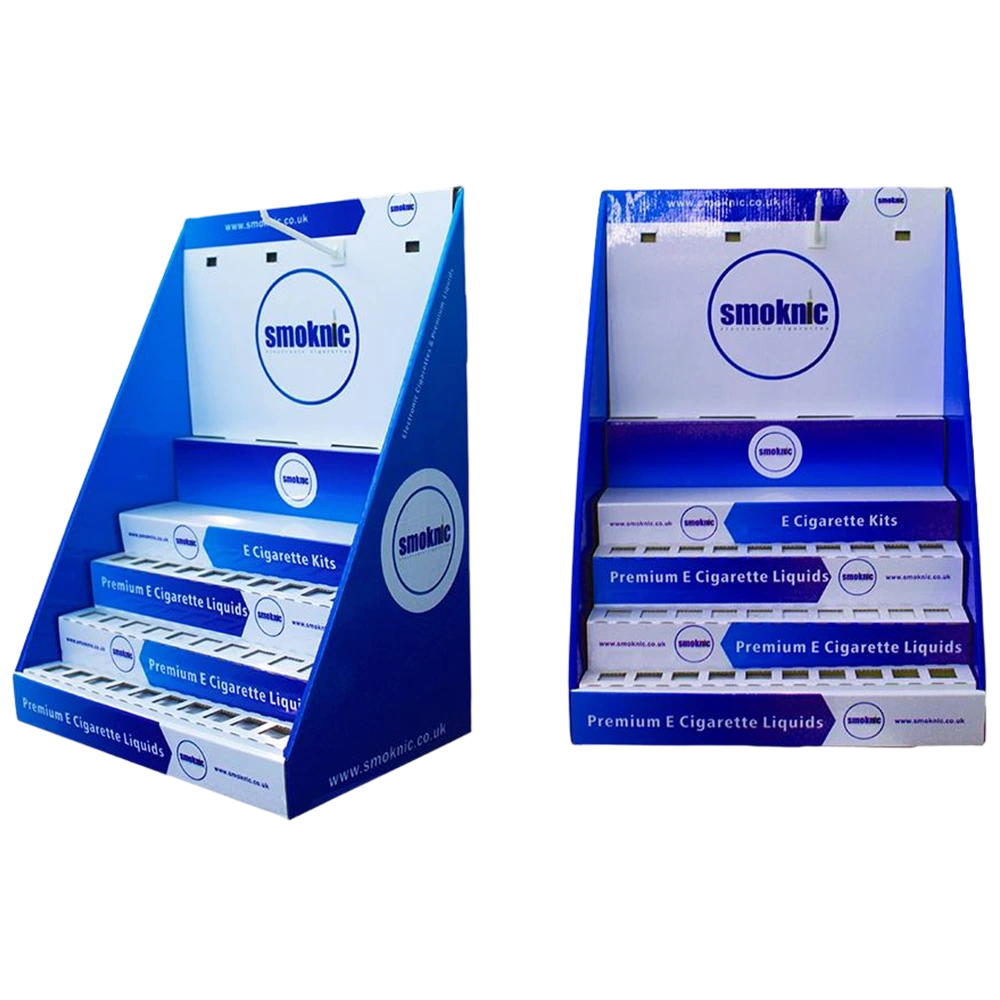 Multi Tier Countertop POP Display Stand for E Cigarette Kits and Vaping Accessories
