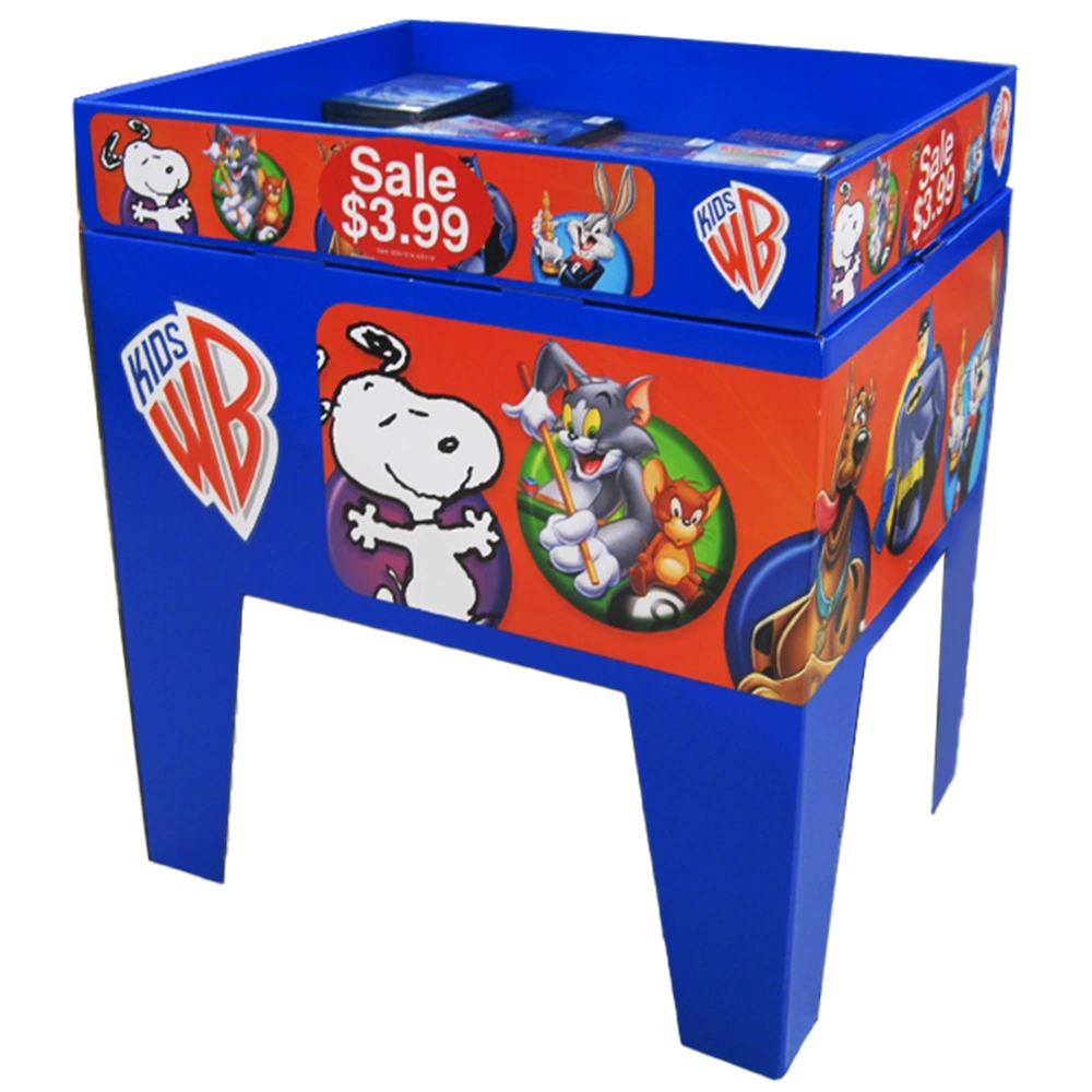 Kids' Character Themed Blue Dump Bin Floor Stand