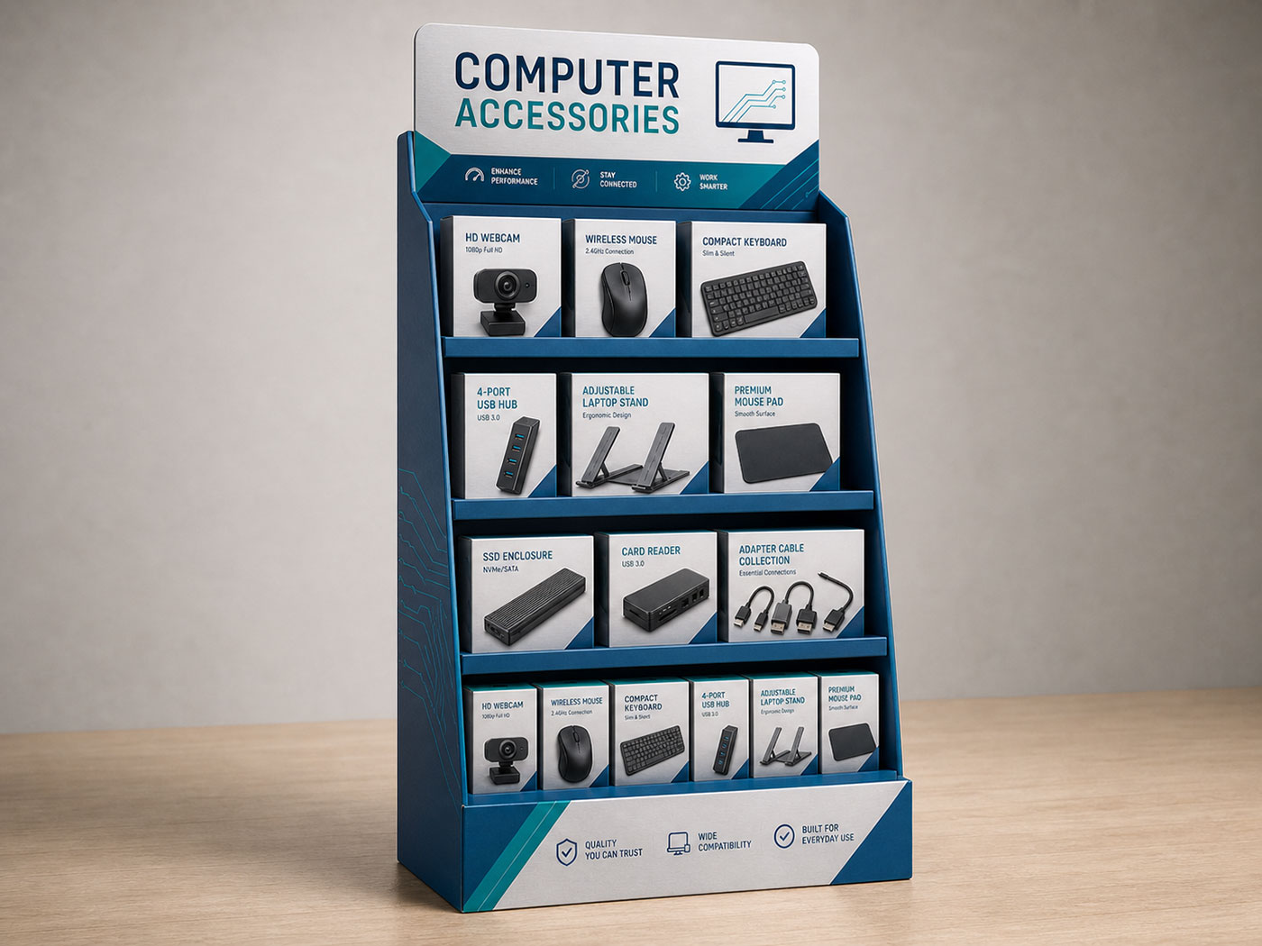 Computer Accessories Display