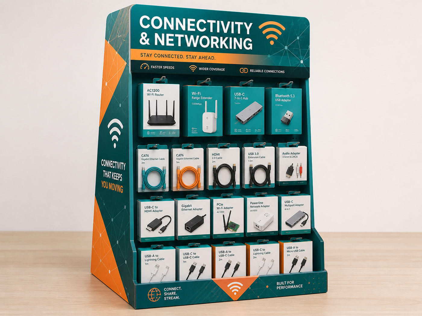 Connectivity & Networking Display