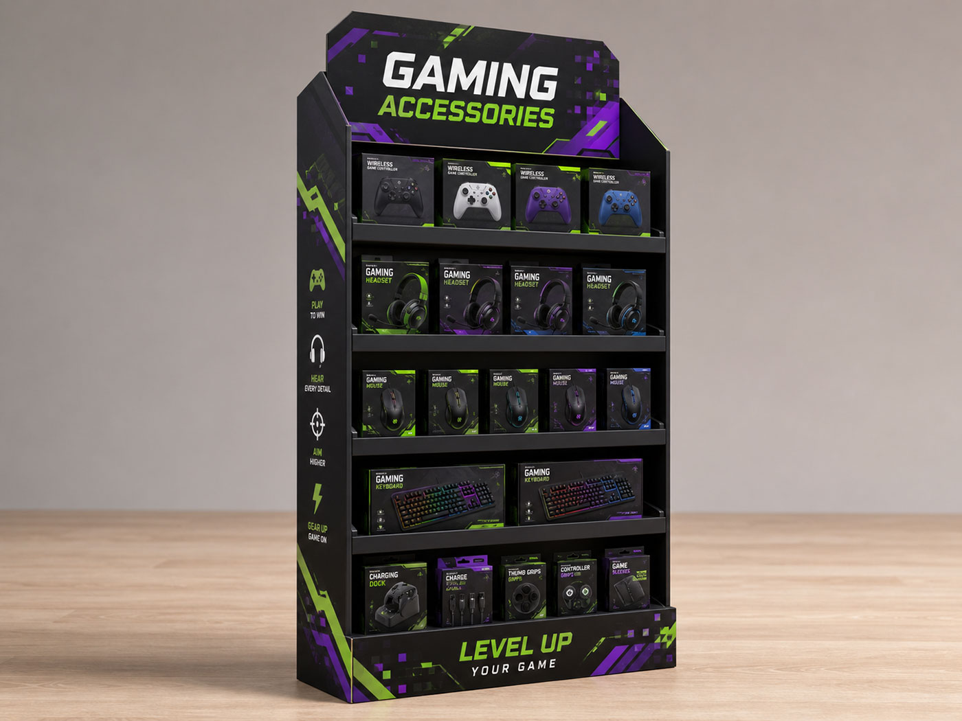 Gaming Accessories Display