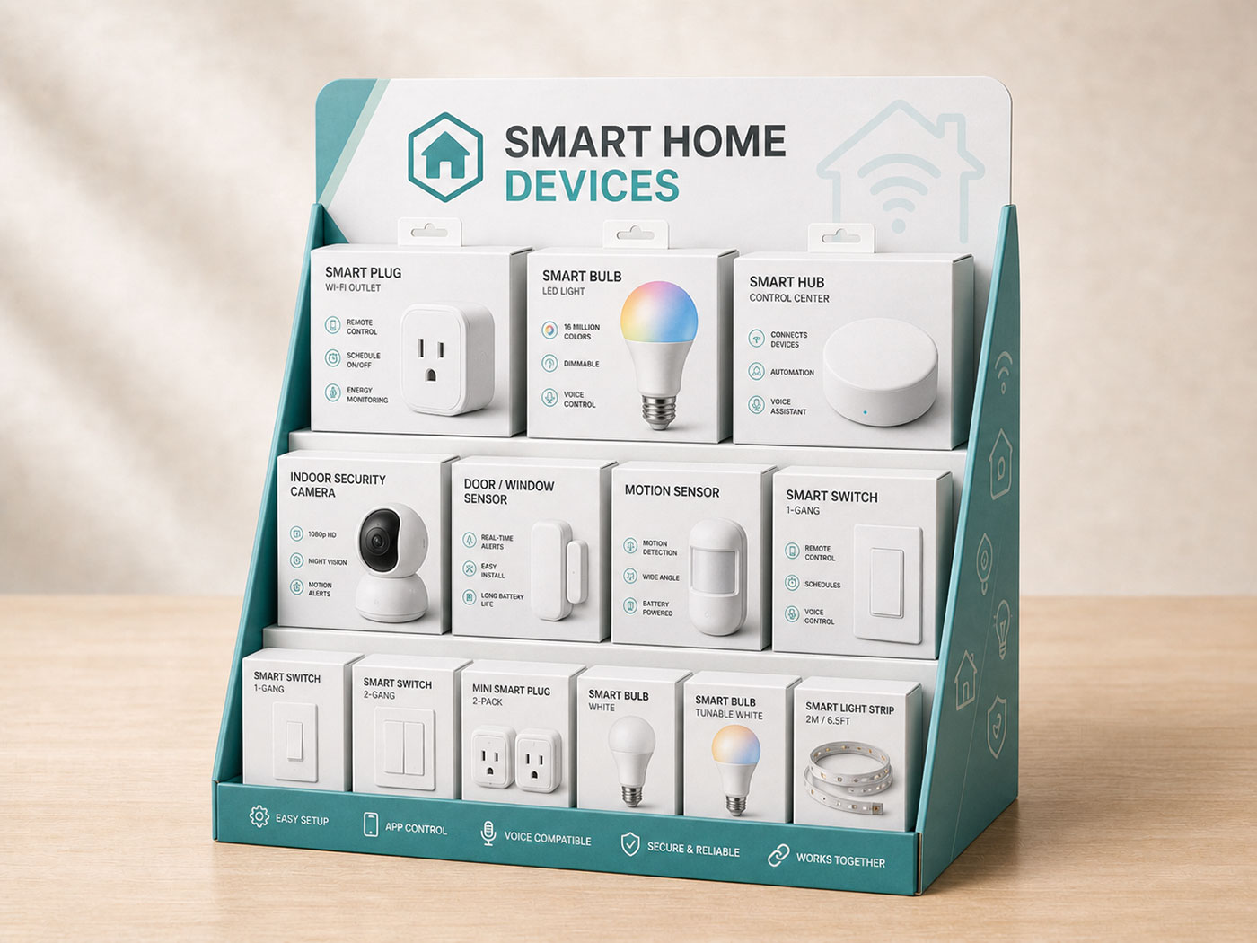 Smart Home Devices Display