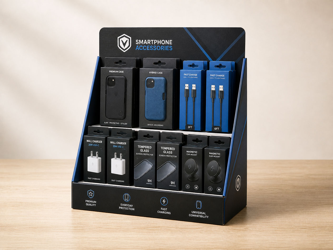 Smartphone Accessories Display