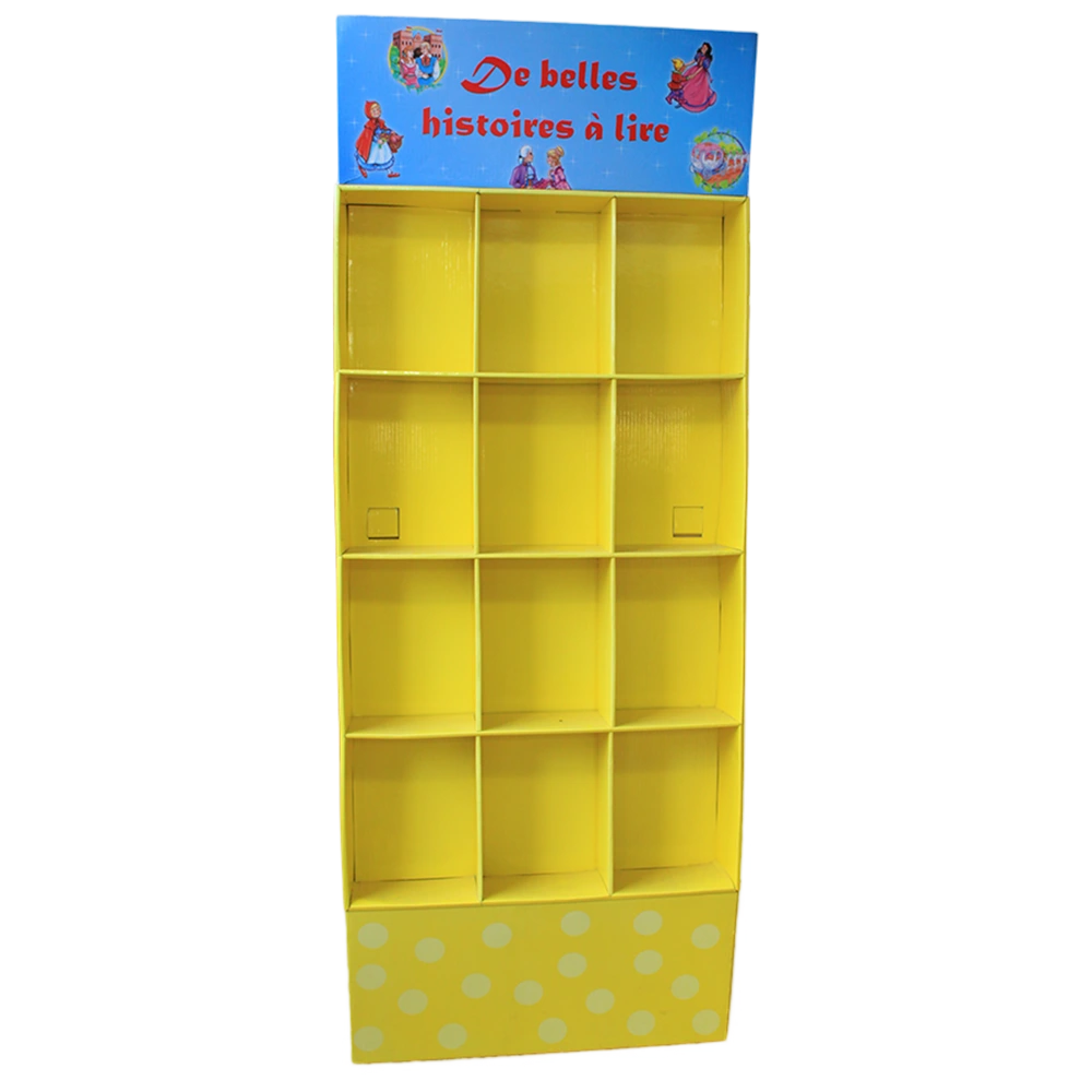 Cardboard Cells Pocket Floor Display