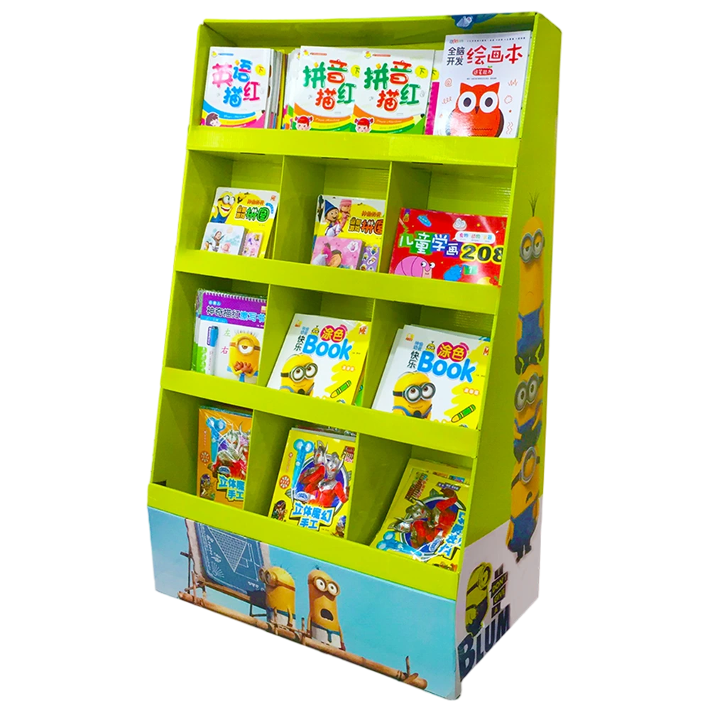 Children Educational Book Retail FSDU with Dividers