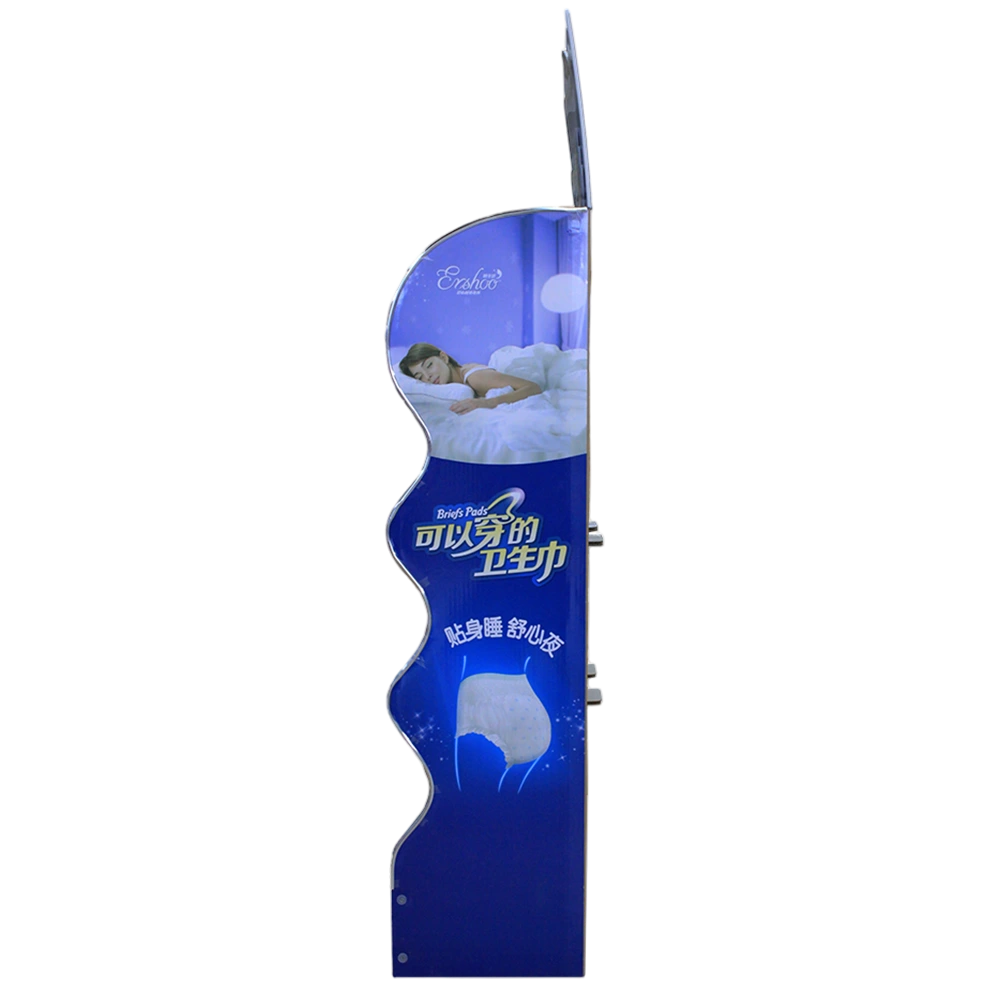 Custom Printed Tiered Display Bin for Supermarket