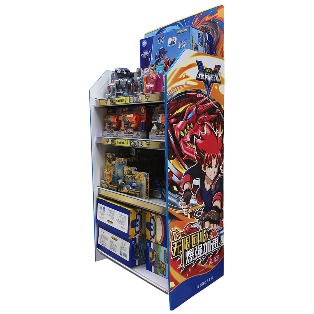 Retail POS FSDU with Dynamic Cartoon Character Graphics