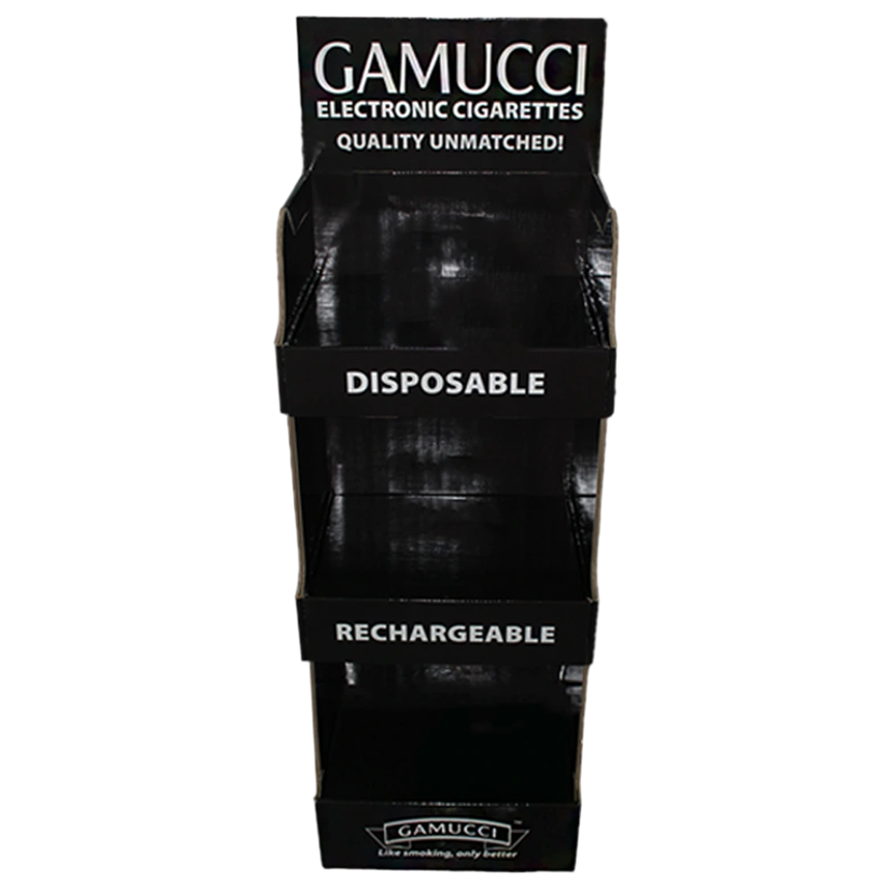 Tiered Cardboard Retail Display Unit