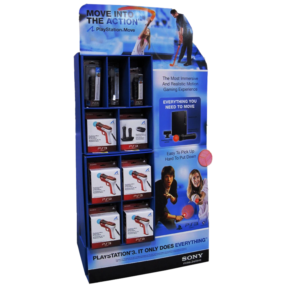 Sidekick Merchandising Unit with Billboard Graphics Panel