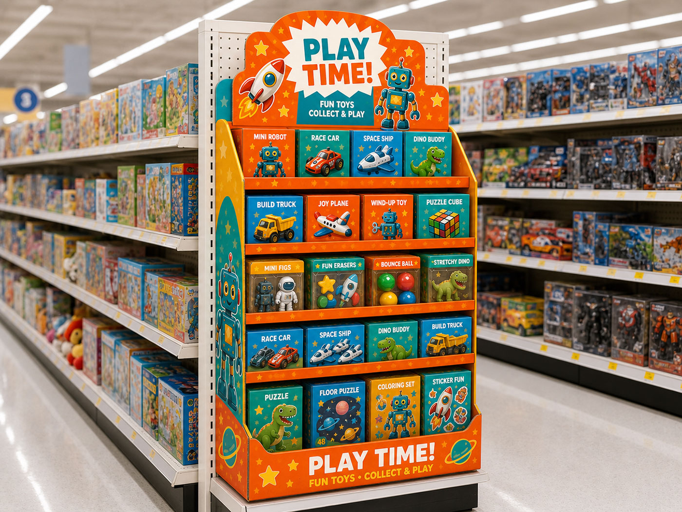 End Cap Display