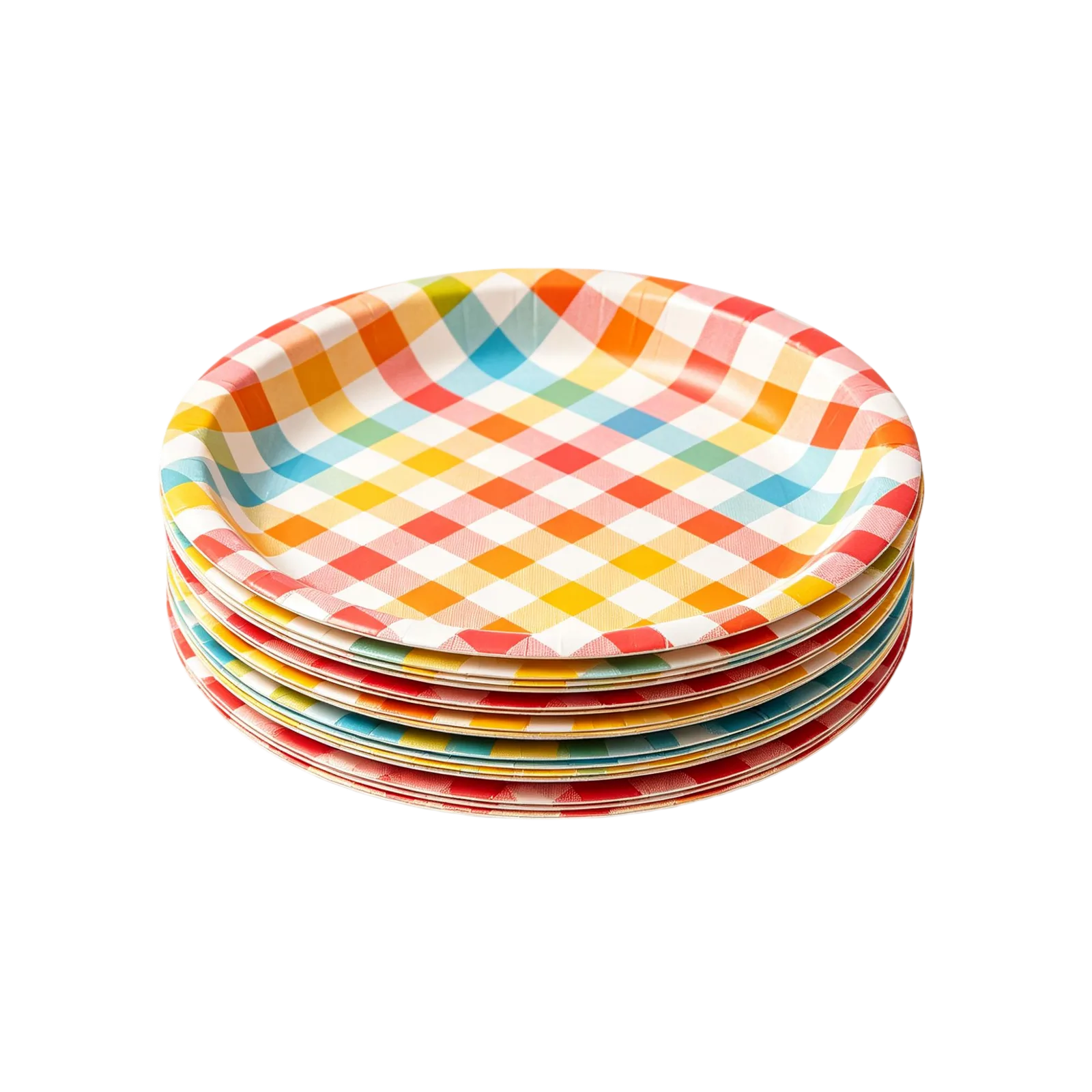7 Inch Paper Plates Wholesale for Snacks Desserts Breakfast and Party Catering