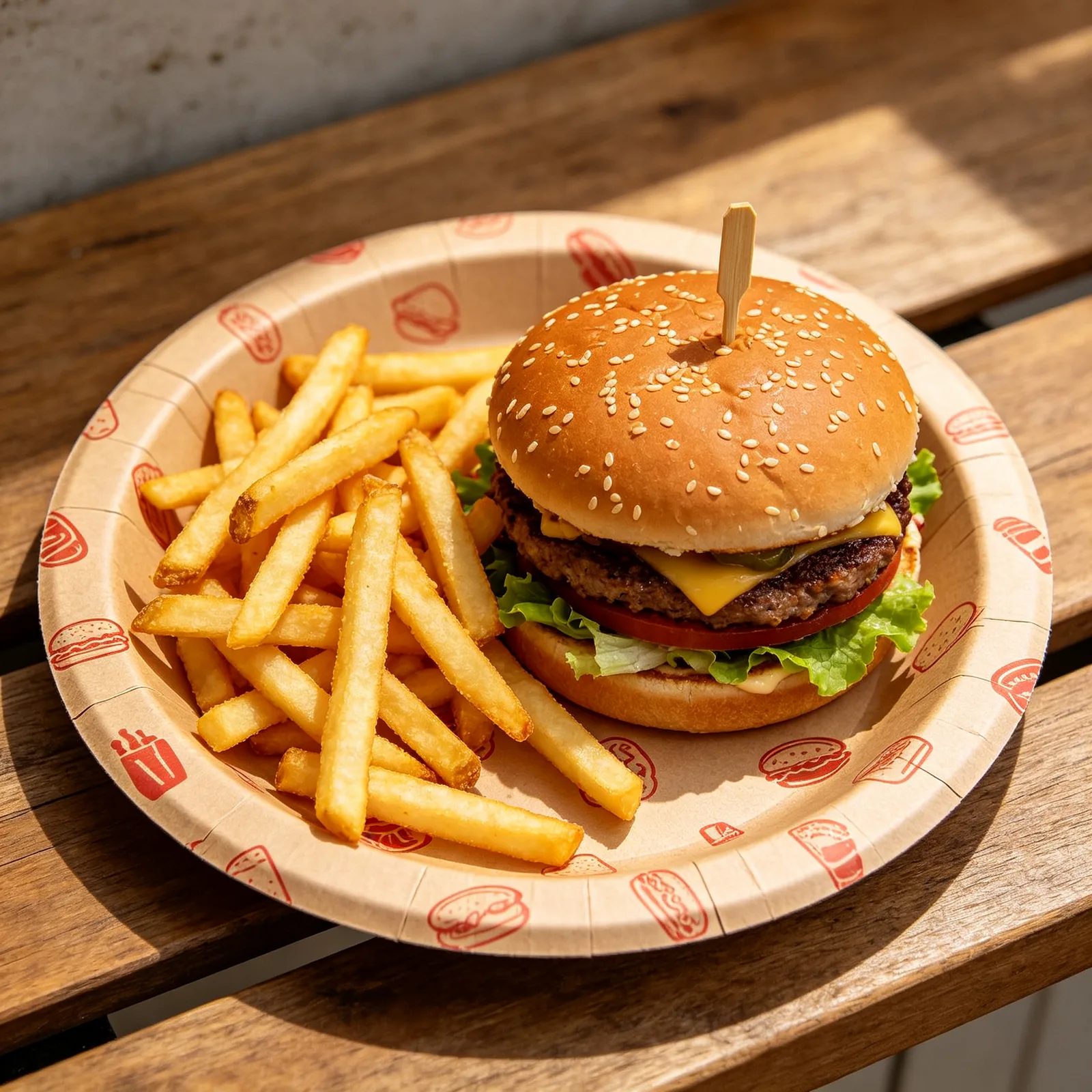 Food Service for Burgers, Snacks & Events