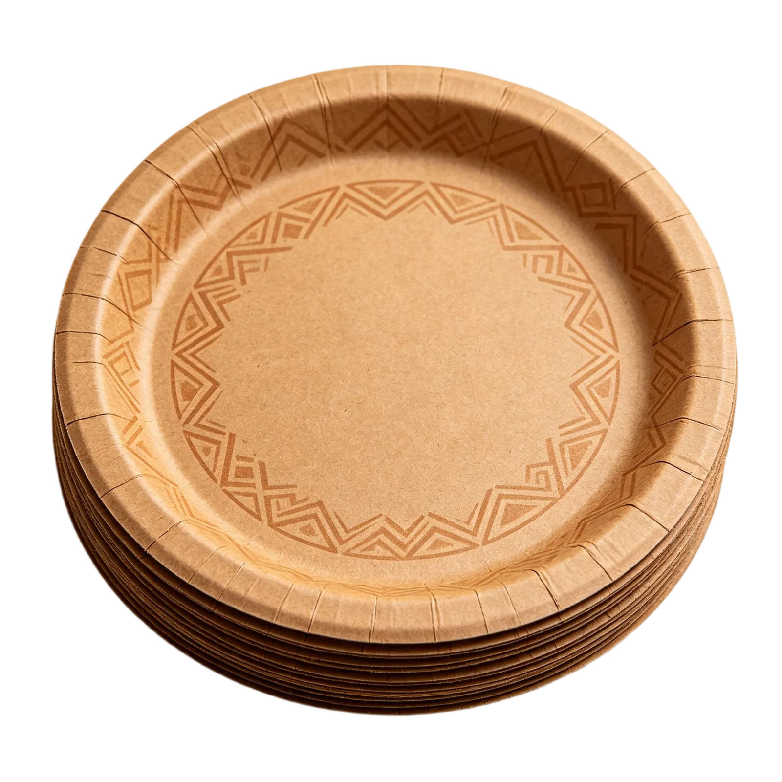 Cardboard Paper Plates Factory Direct Disposable Tableware for Food Service and Events