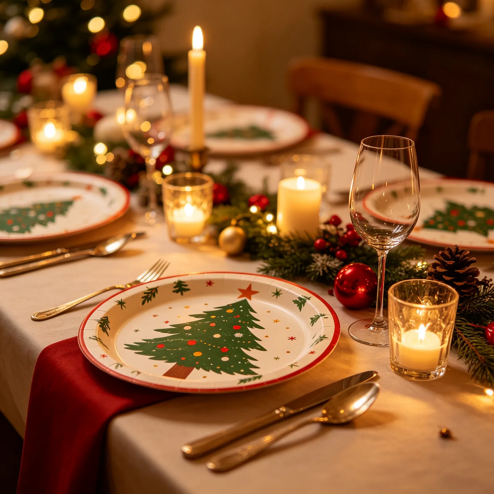 Holiday Hosting with a Tree Theme