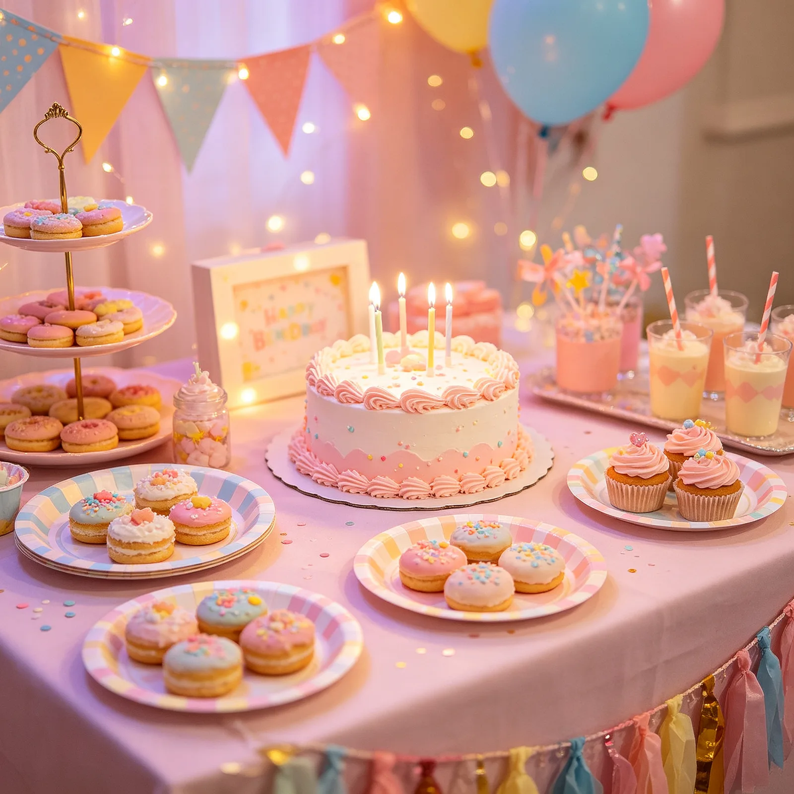 Dessert Tables, Cakes & Pastries