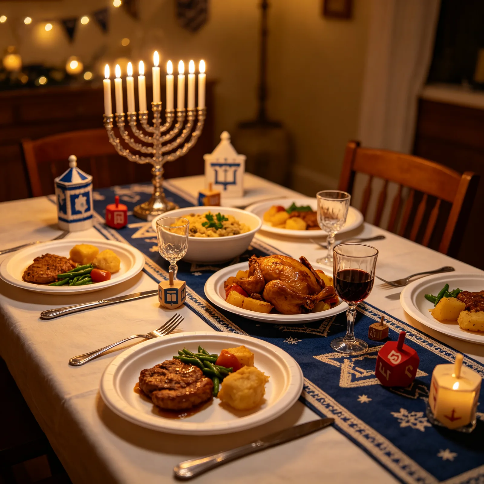 Hanukkah Dinners & Family Celebrations