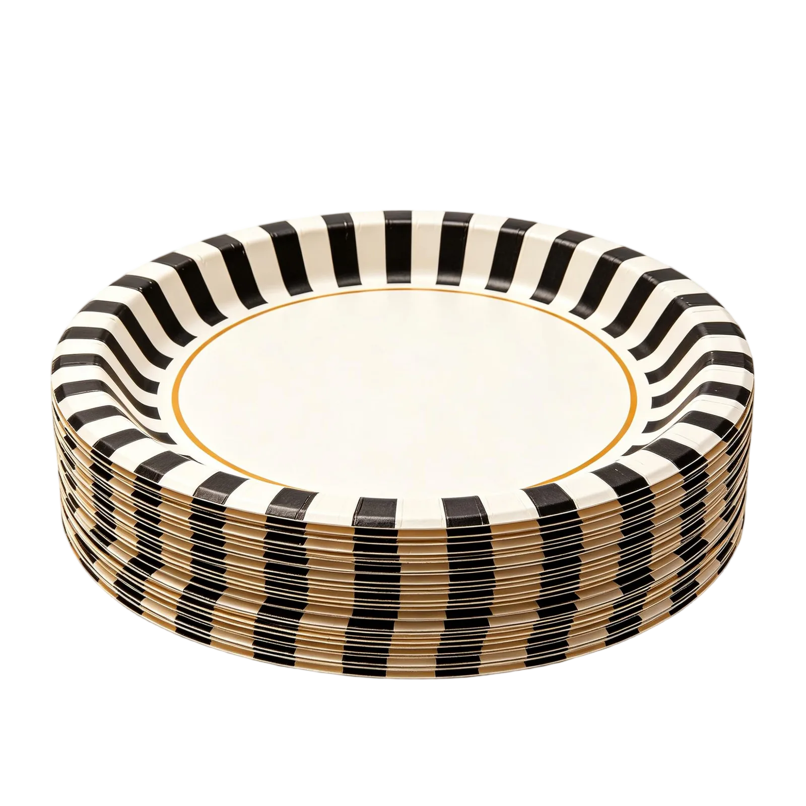 Large Paper Plates Heavy Duty Disposable Dinnerware for BBQ Catering and Buffets