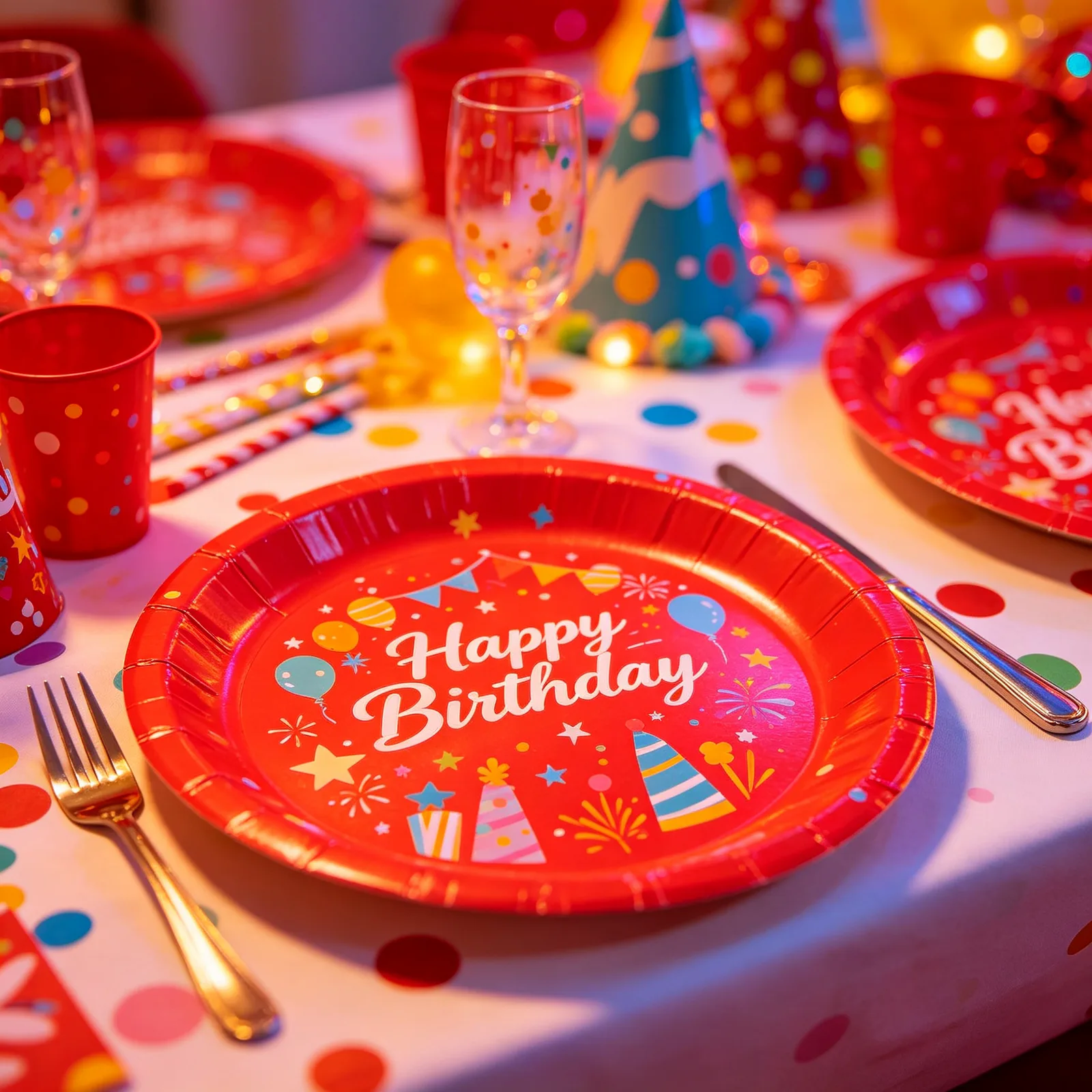 Birthday Parties & Colorful Celebrations