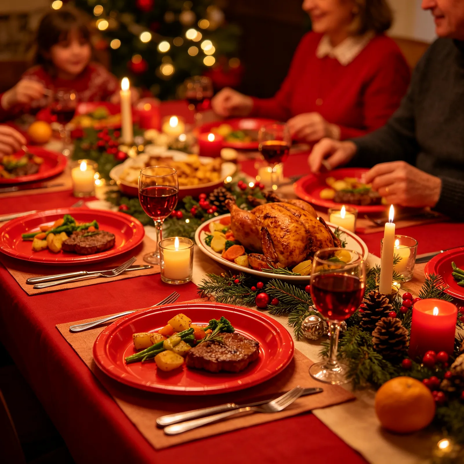 Christmas & Holiday Table Settings